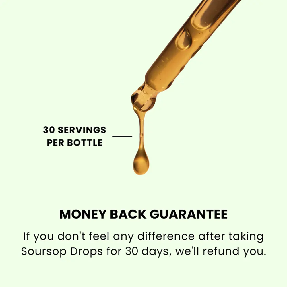 100% Organic 10-in-1 Soursop Extract Drops